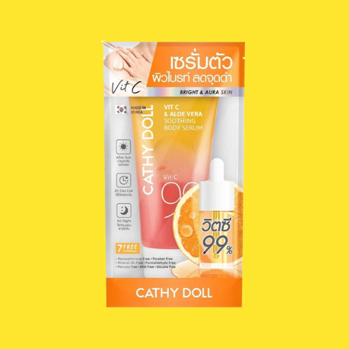 Cathy Doll Vit C & Aloe Vera Soothing Body Serum 175g