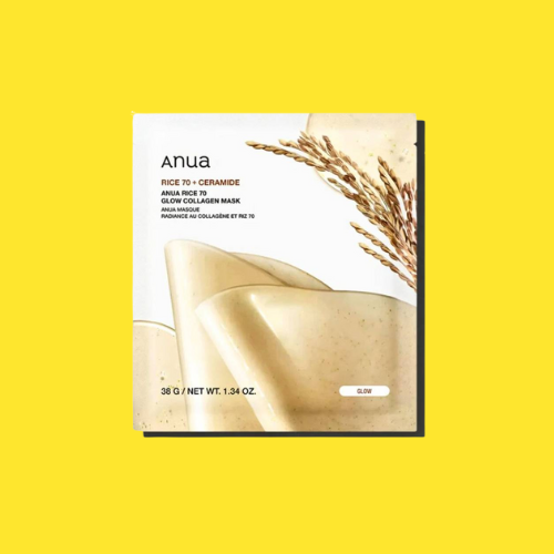 ANUA Rice 70 Glow Collagen Mask